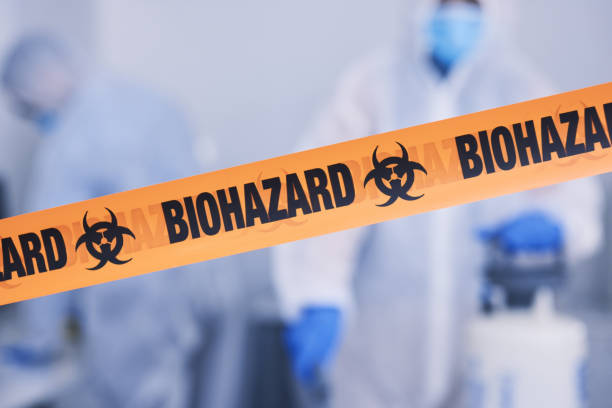 Professional Biohazard Cleanup technician working in Reading, OH